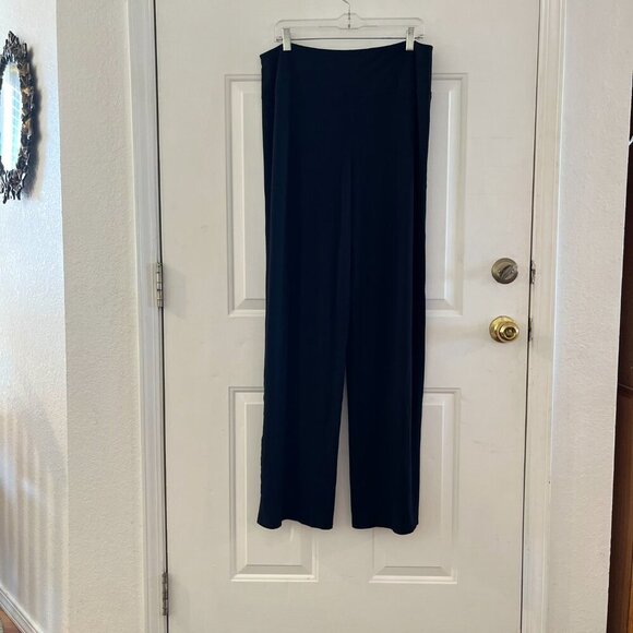 J.Jill Black Smooth-Fit Full-Leg Travel Pull-On Pants Sz LrTall - Picture 6 of 10